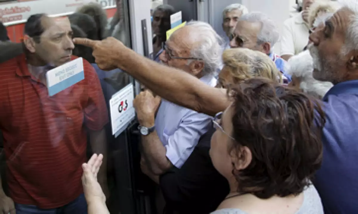 12% de los pensionistas griegos están en riesgo de pobreza. (Foto: Reuters )