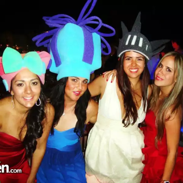 Ana Rivas, Lili Álvarez, Carmen Díaz y Marcela Herrera