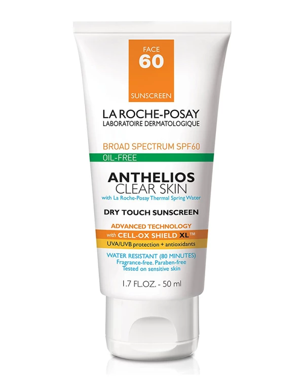 La Roche-Posay Anthelios 60 Clear Skin Dry Sunscreenn