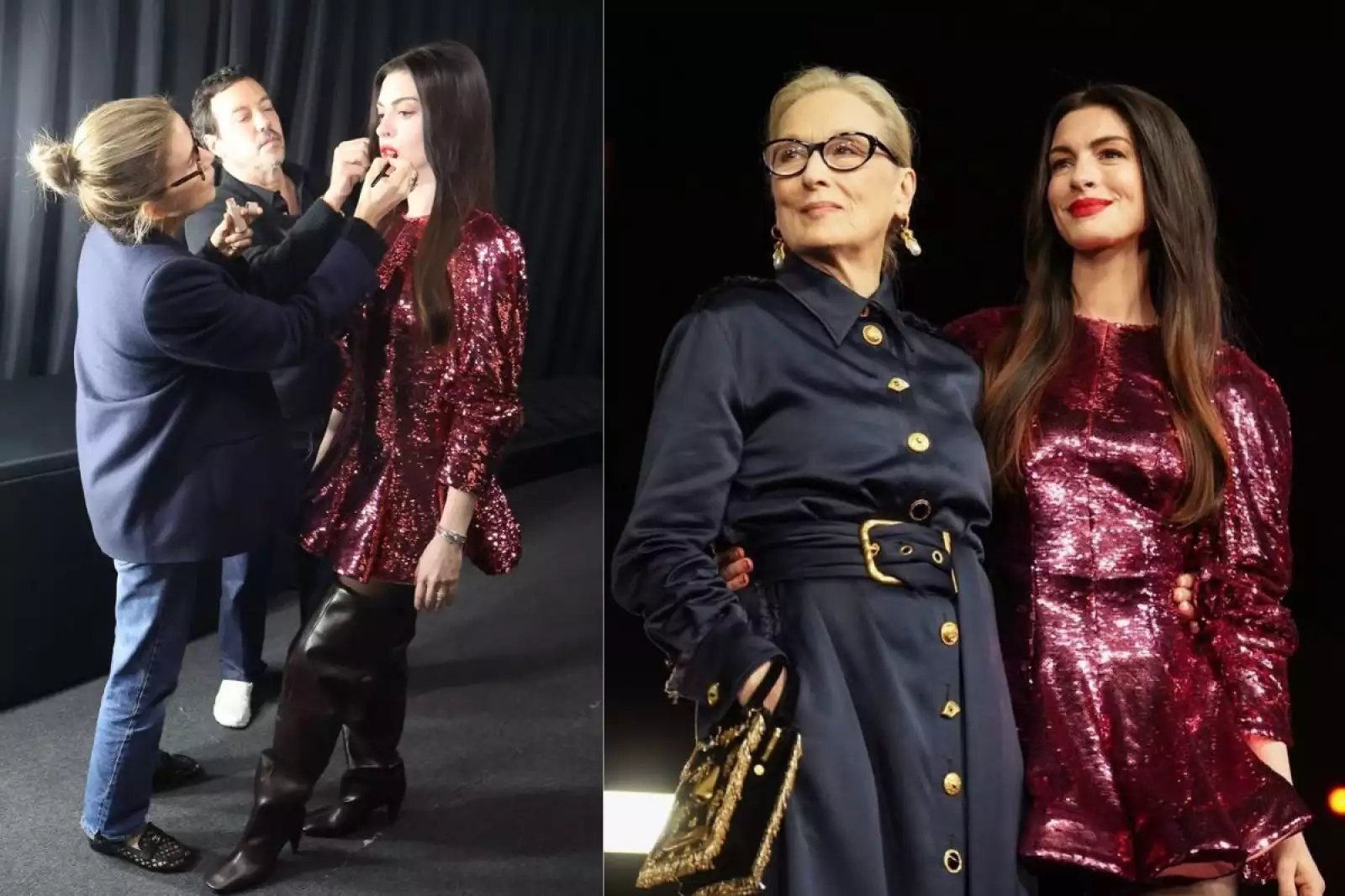 Anne hathaway y su beauty look para tdwp 2 