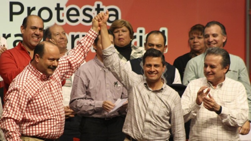 Gobernadores priistas