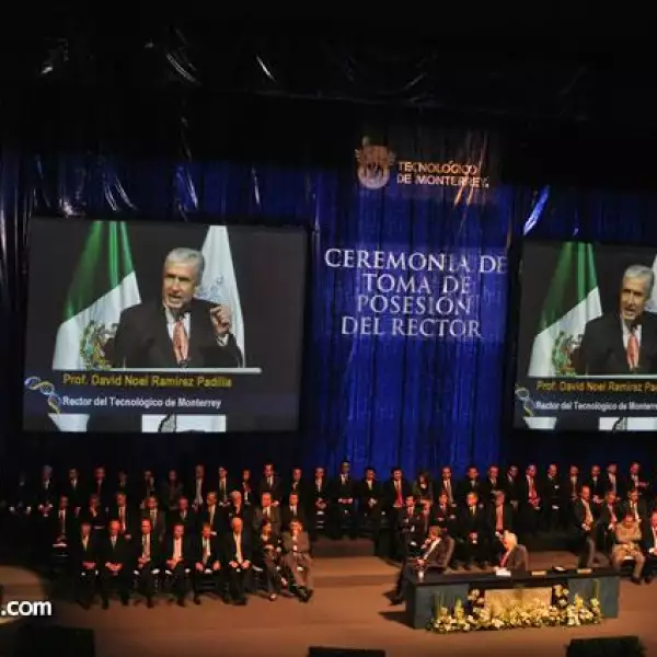 Toma de Posesión del Rector del ITESM Profesor David Noel Ramírez