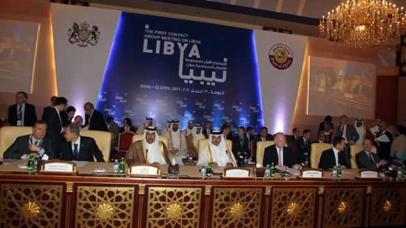 reunion de lideres arabes y musulmanes en qatar