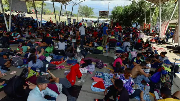 caravana migrante mexico