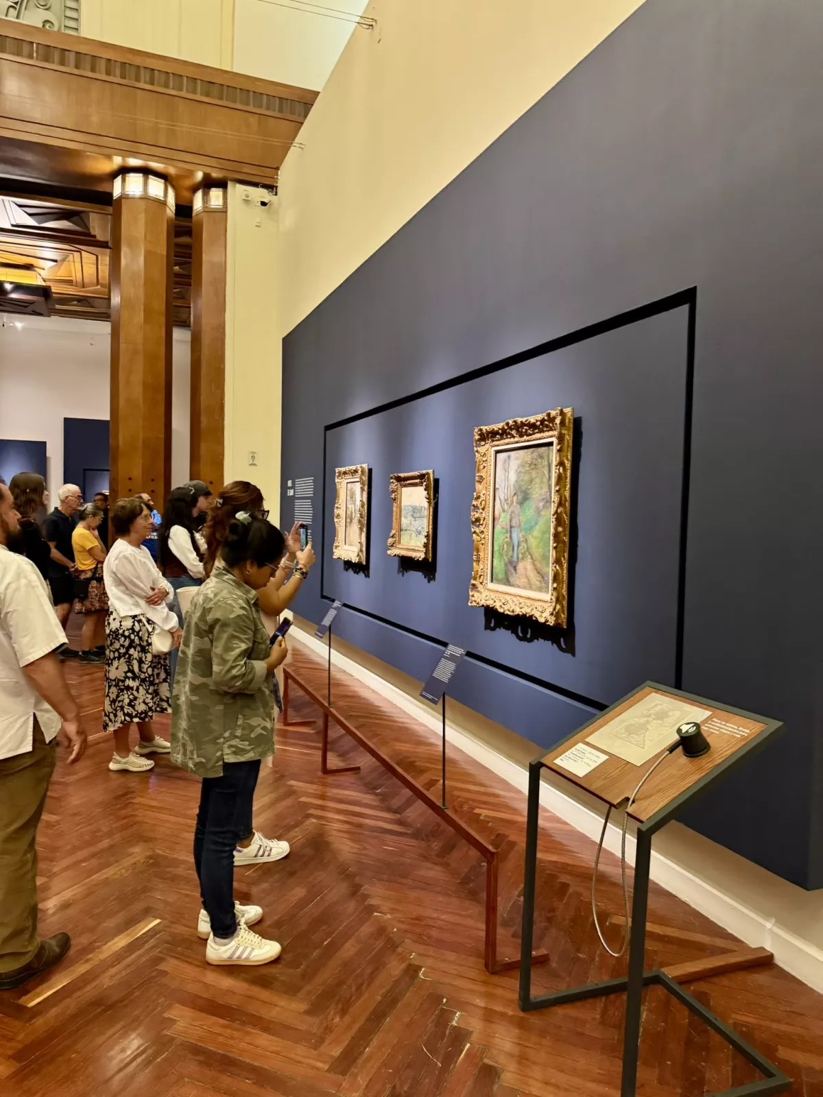 Exposición dedicada a los impresionistas llega al Museo de Bellas Artes 