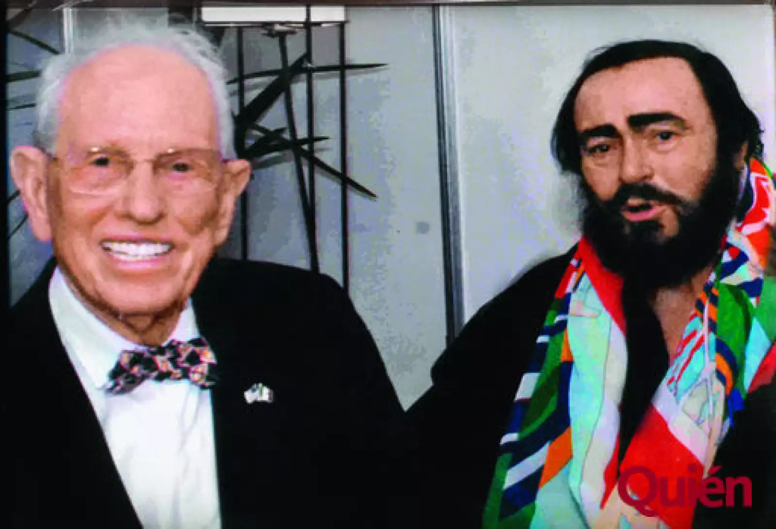 Adolf Horn, Luciano Pavarotti