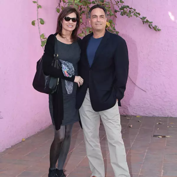 Cindy Bermant Principal de Garcin Media Group of Museum of Contemporary Art en Santa Barbara y Andrew Bermant