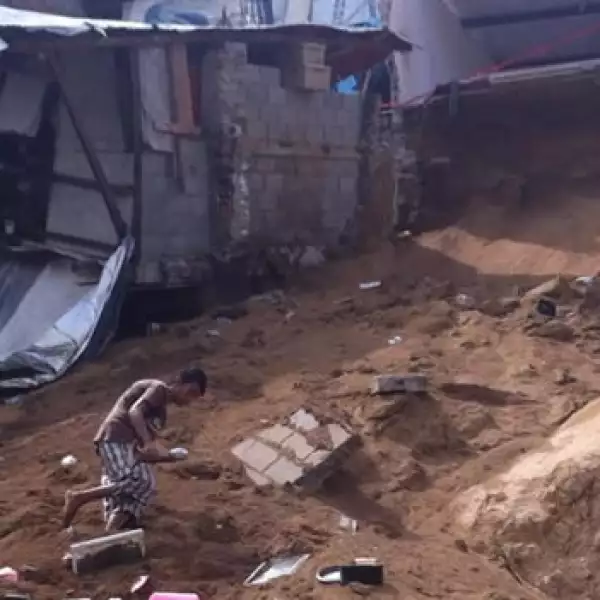 Viviendas afectadas por sismo en Acapulco