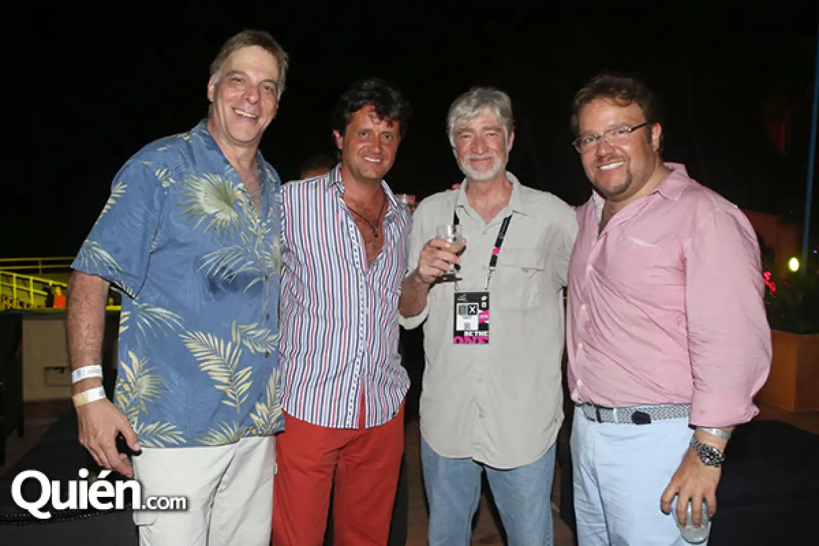 Ricardo Mendes, Geoffrey Fernández, Alejandro Burillo y Edgar Pereda