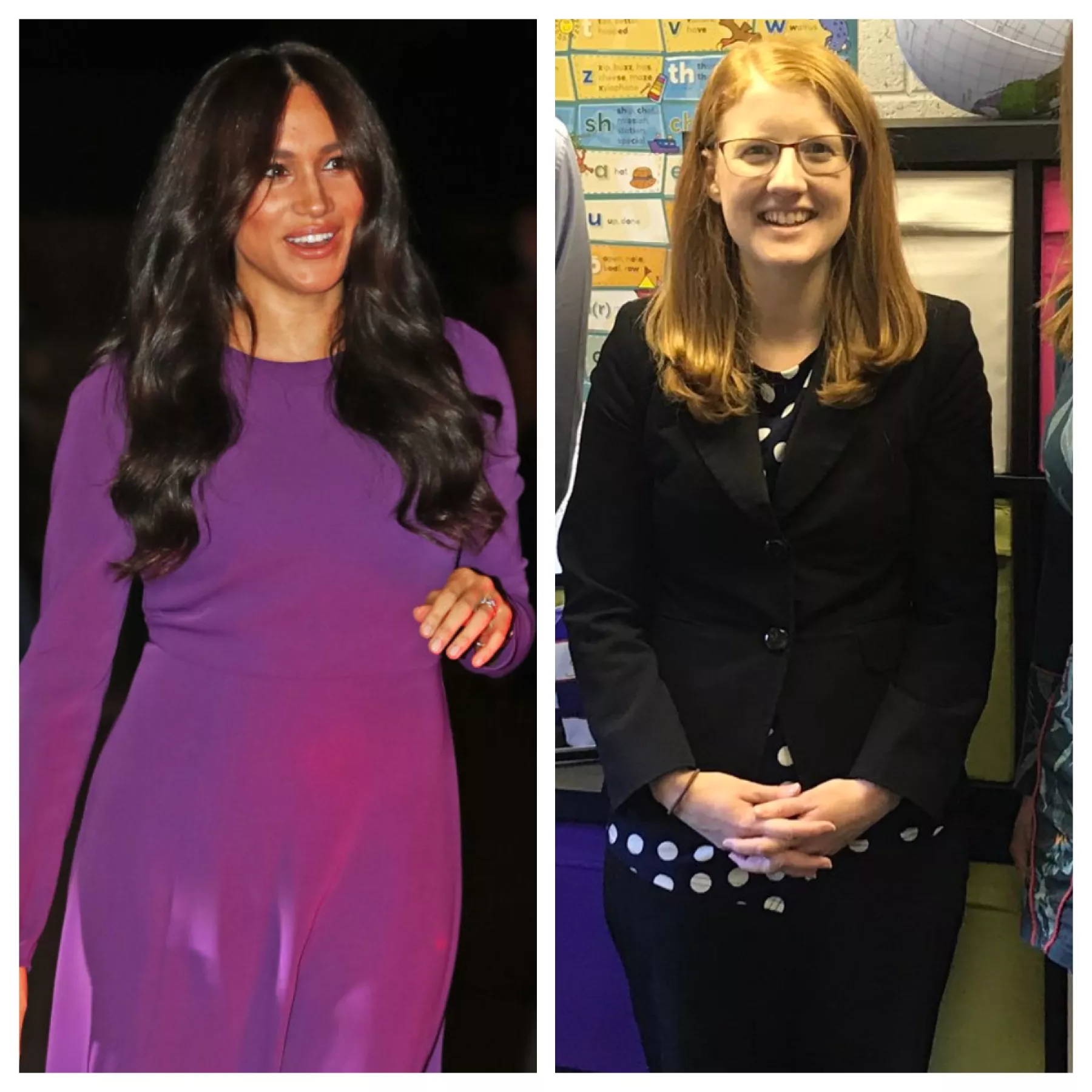 Meghan Markle y Holly Lynch