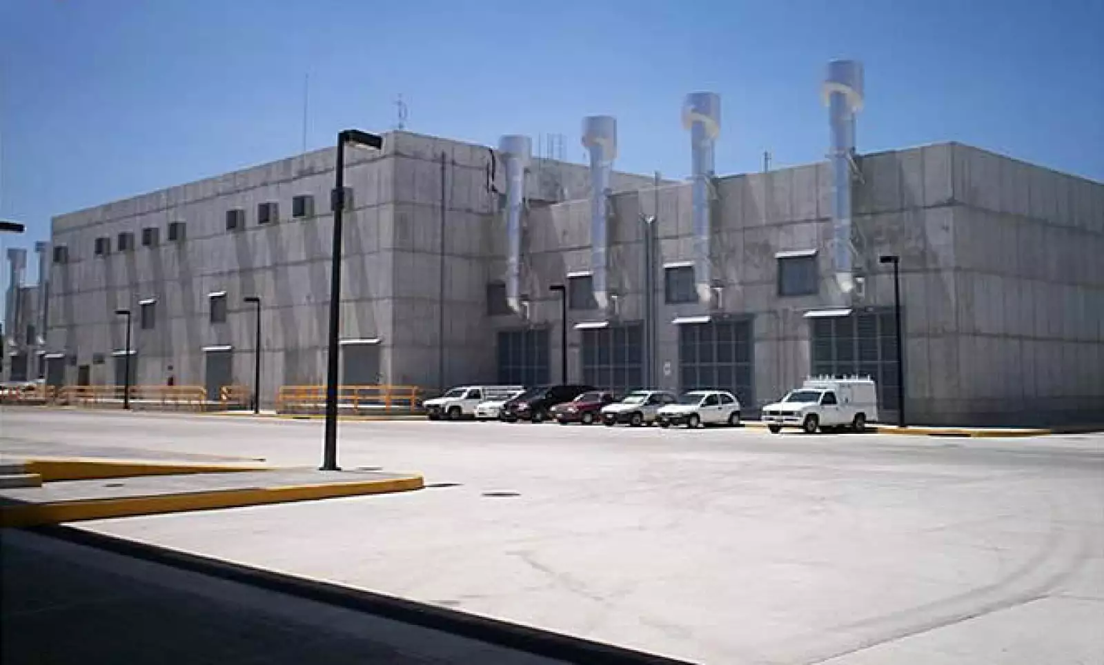 El centro de datos fue construido donde antiguamente habían talleres de ferrocarriles y fundidoras de hierro.