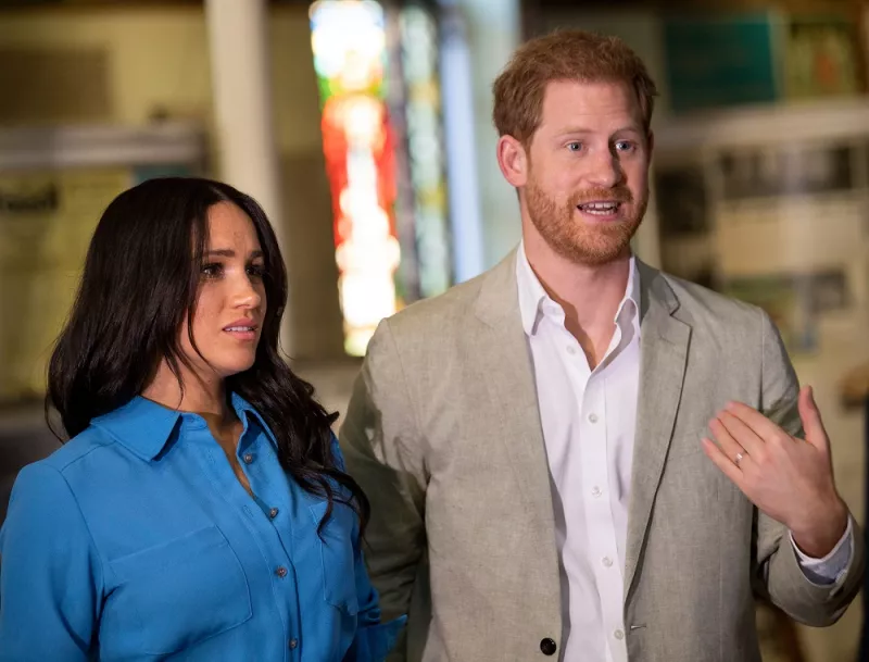 Meghan Markle y el príncipe Harry