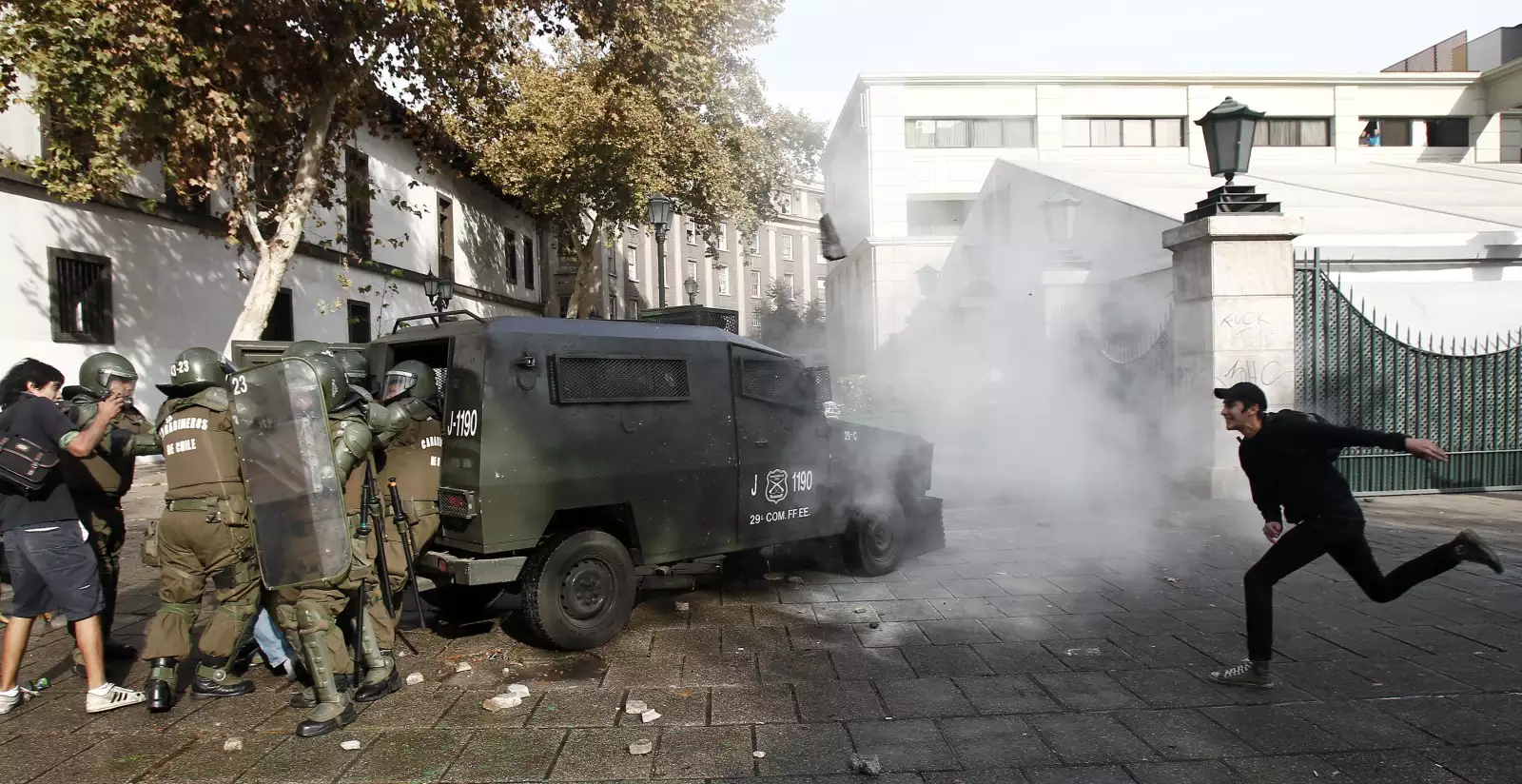 Chile estudiantes protesta 