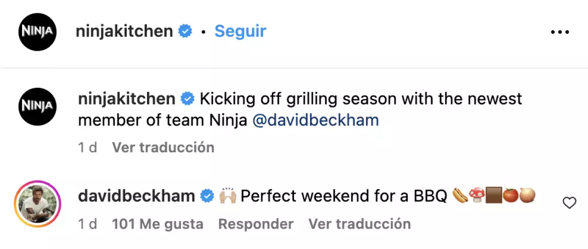 David Beckham disfruta hacer parrilladas y tenemos que hablar de su asador
