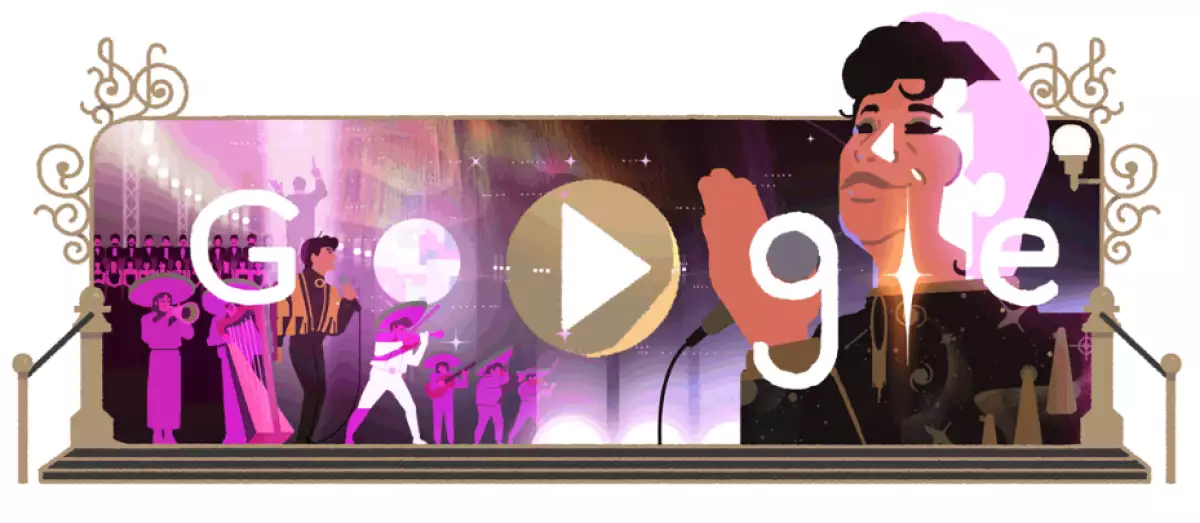 Google rinde homenaje a Juan Gabriel con un video-doodle
