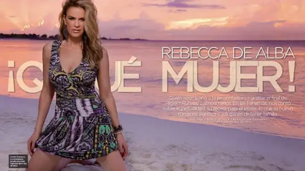 La revista Quién acompañó a la conductora a grabar el final de Project Runway Latin America a las Bahamas. Ahí habló del momento que vive tanto profesional como sentimental.