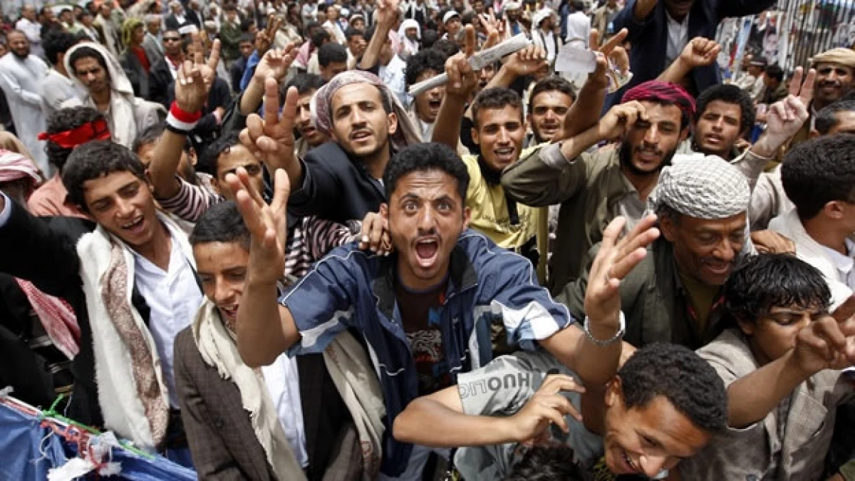 Protestas en Yemen