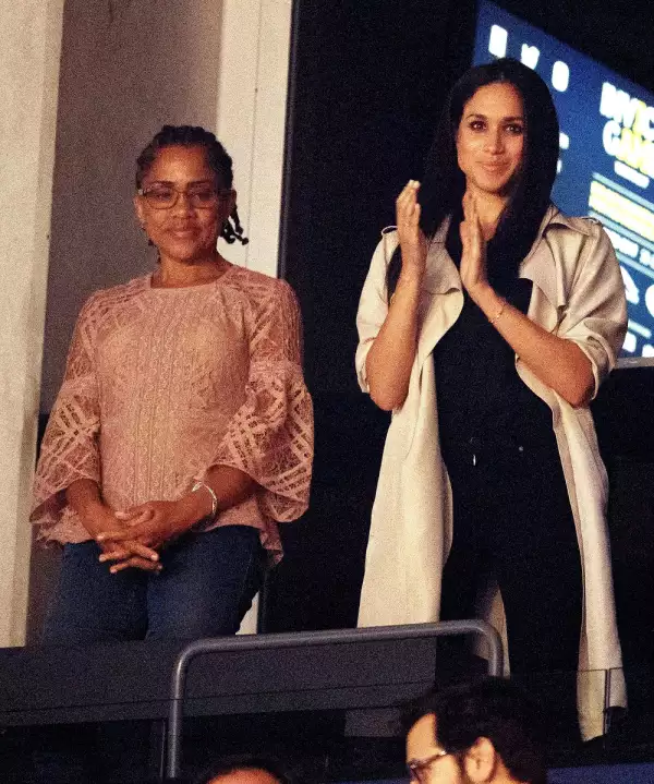 Doria Ragland y Meghan Markle