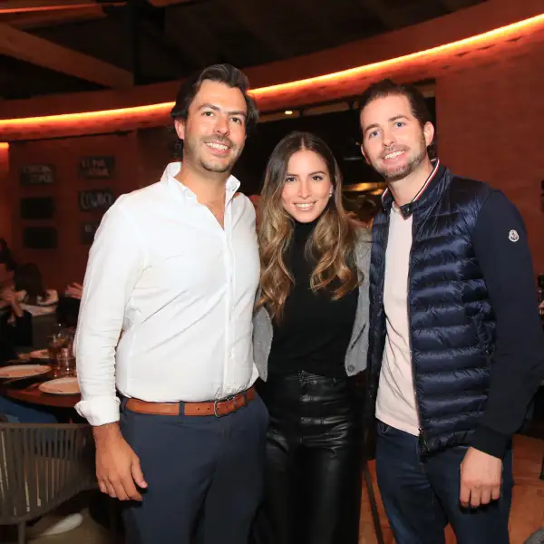 Diego Sarmiento , Valeria Ruiz y Alejandro Bernardini