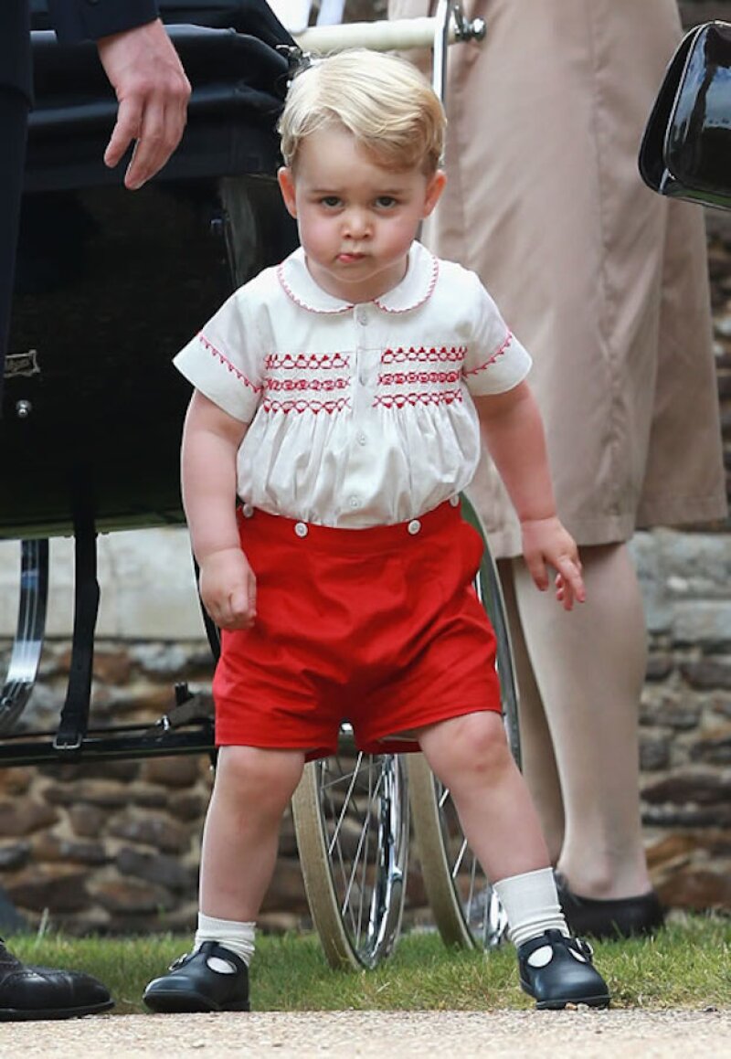 El look que George usó en el bautizo de Charlotte se agotó en una hora.
