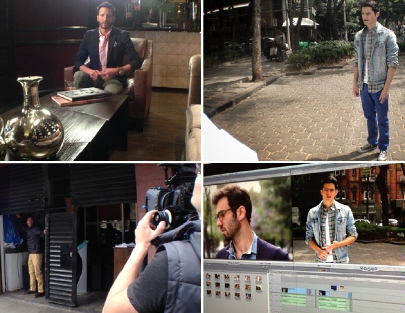 Nos colamos a la grabación del video `Men of Style´ de Dockers con tres caballeros guapos.