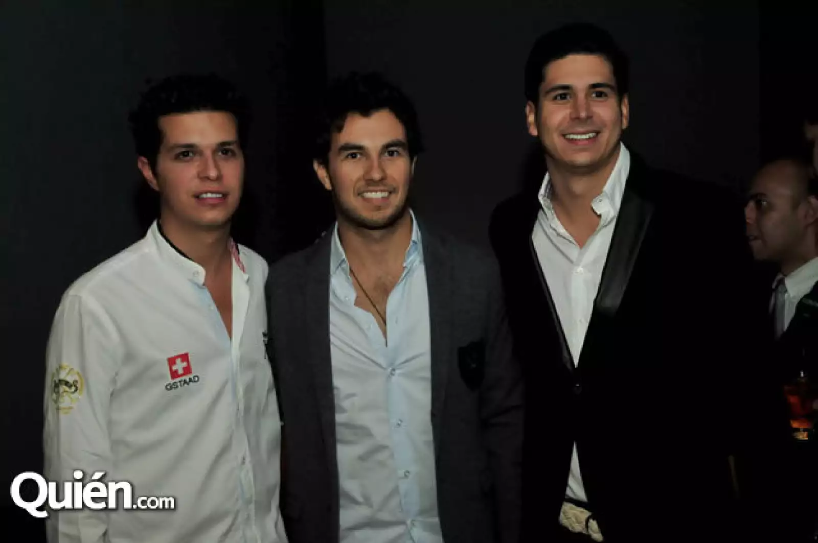 David R. Carballido, Checo Pérez y Carlos Arroyo