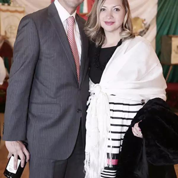 Adrian Barreto y Heidi Padilla