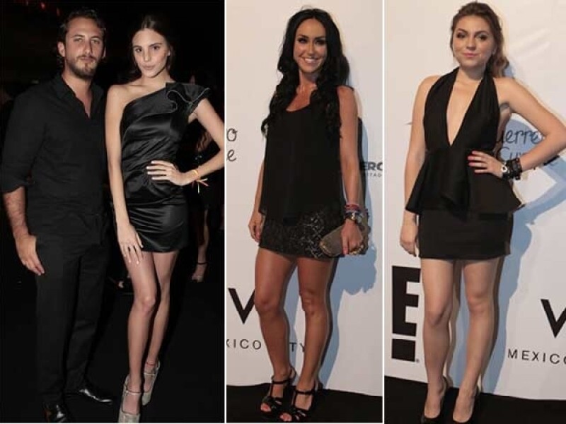 Sebastián Zurita, Macarena Achanga, Sofía Castro e Inés Gomez Mont.