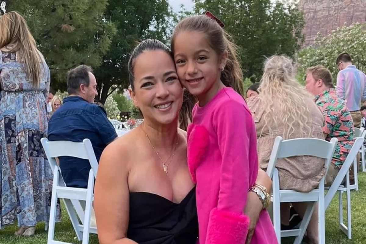 Adamari López y su hija Alaïa