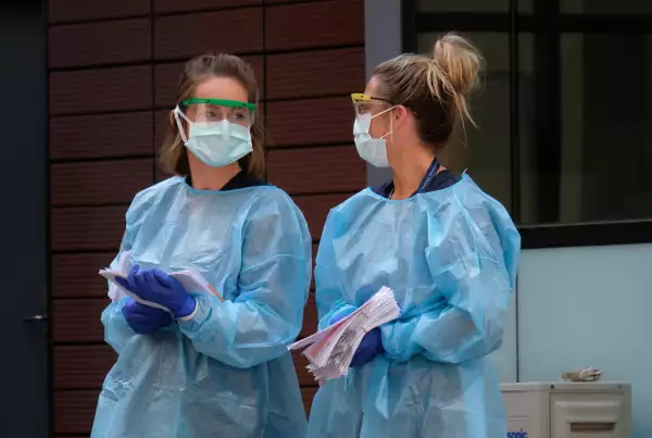 Victorians Attend Coronavirus Screening Clinics For COVID-19 Testing