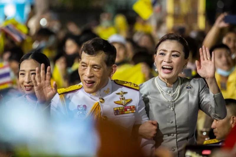 Rey de Tailandia y la reina Suthida 