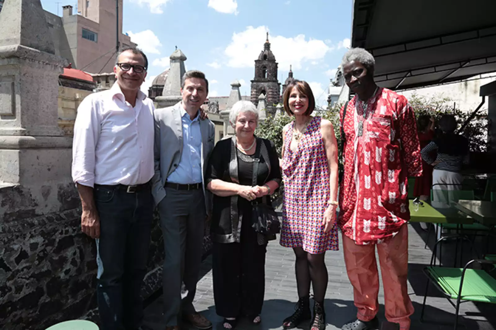 Manuel Springer,Rafael Micha,Emilia Kabakov,Nina Menocal,Ery Camara