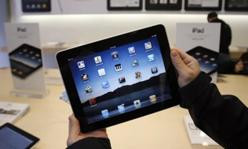 96.8% de la navegación en Internet usando pizarras electrónicas proviene de las iPads, según Net Applications. (Foto: AP)
