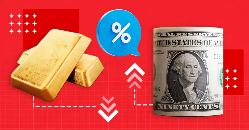 El oro se acerca a mínimos de 6 meses por recuperación del dólar y tasas altas