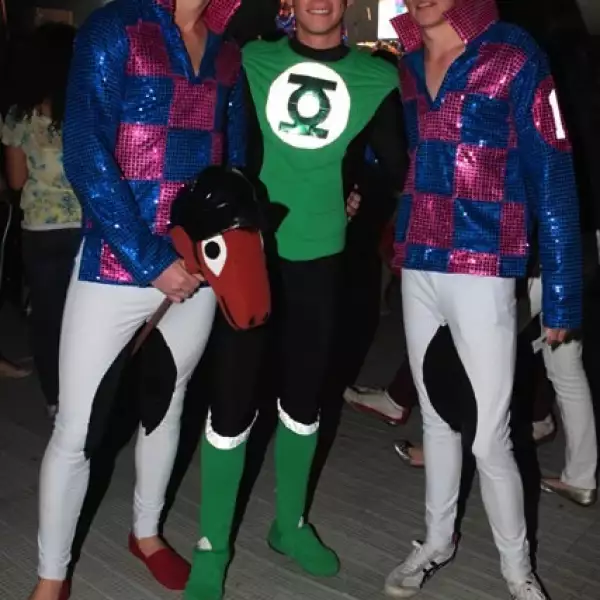 Álvaro Rivera, Mark Welbanks y Santigo Yáñez