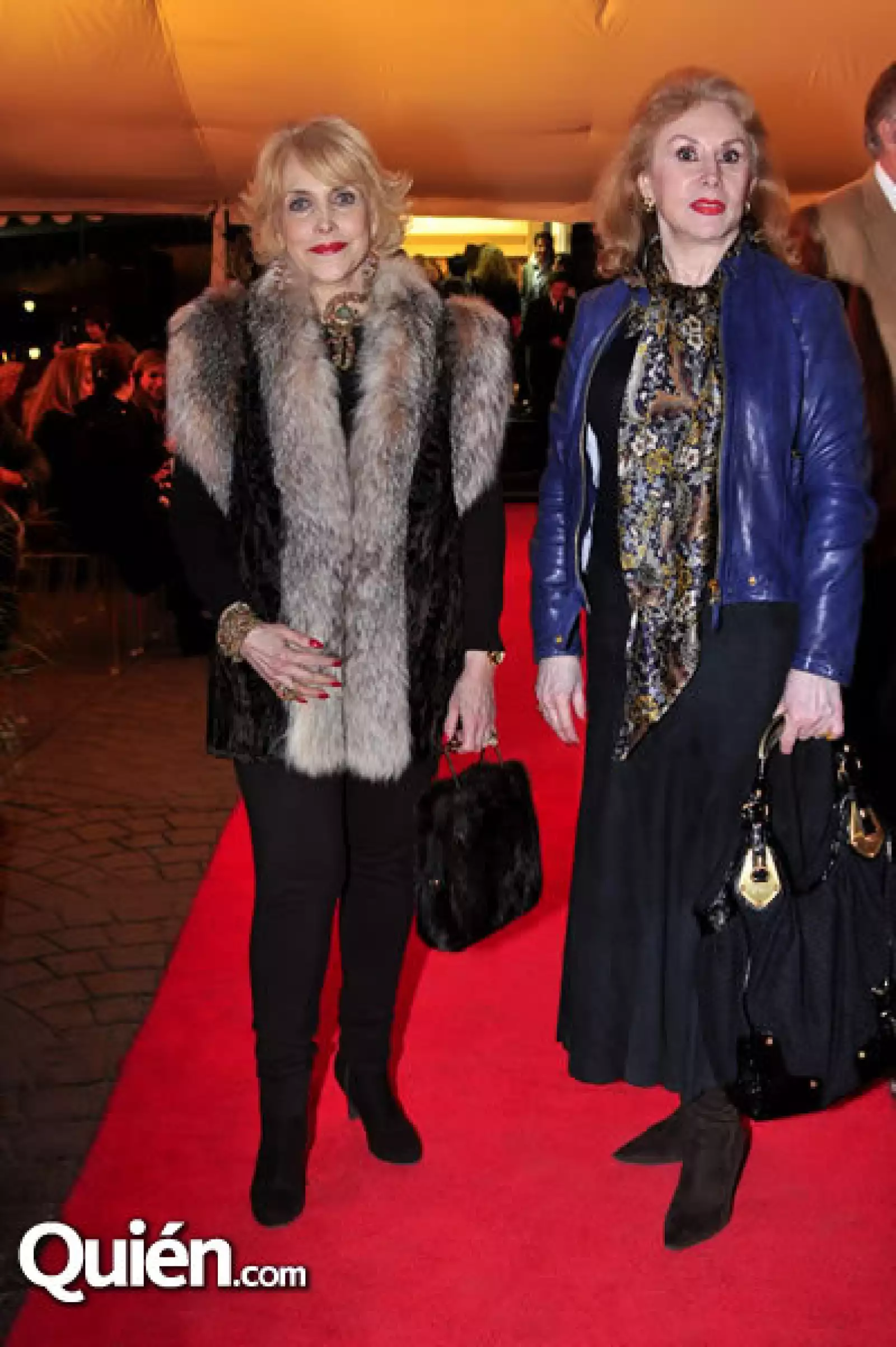 Tey González de Salas y Lucila Araico