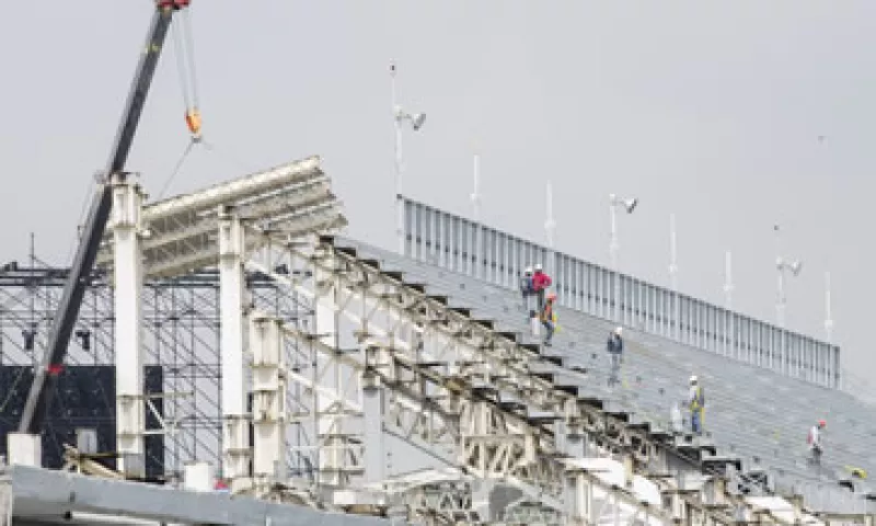 El Autódromo de los Hermanos Rodríguez es remodelado para recibir el evento de la Fórmula 1. (Foto: Cuartoscuro)