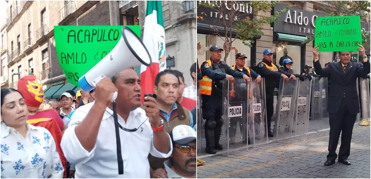 Caravana de Acapulco llega a CDMX
