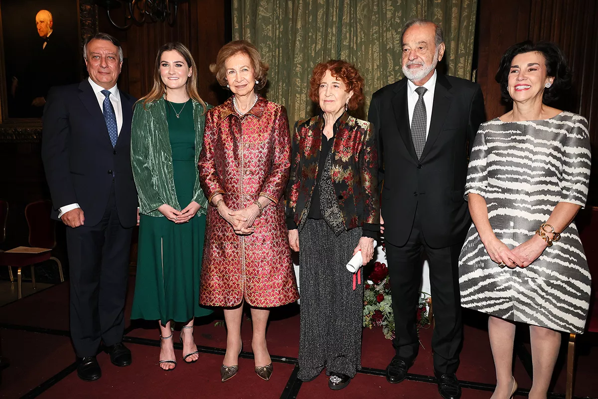Queen Sofia Attends The Presentation Of The Sophia Awards Of Excellence Of The Queen Sofia Spanish Institute