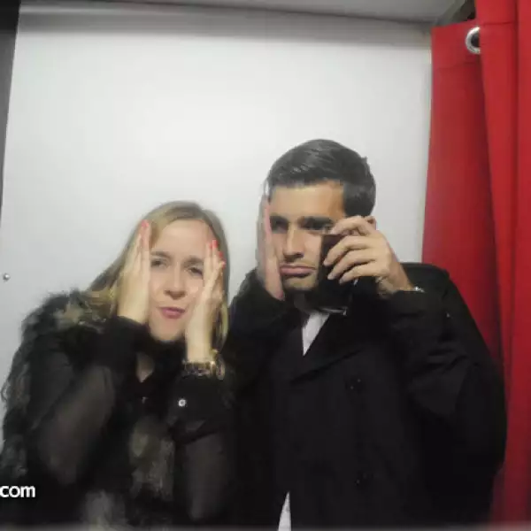 Disfrutando de la fiesta en Punto Sao Paulo