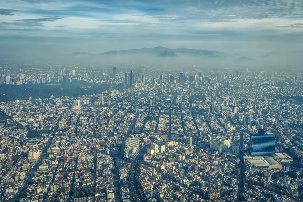 Ciudad de México, vista aérea