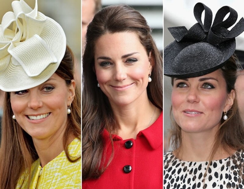 Nos queda claro cuáles son los aretes favoritos de Kate.