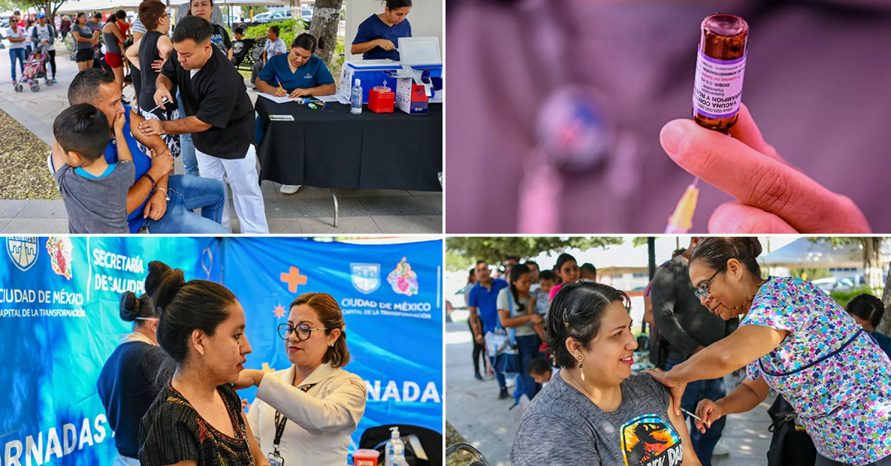 Las ciudades del Mundial van a contrarreloj contra el sarampión en México