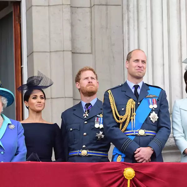 Royal Air Force's 100th Birthday Flypast From Buckingham Palace