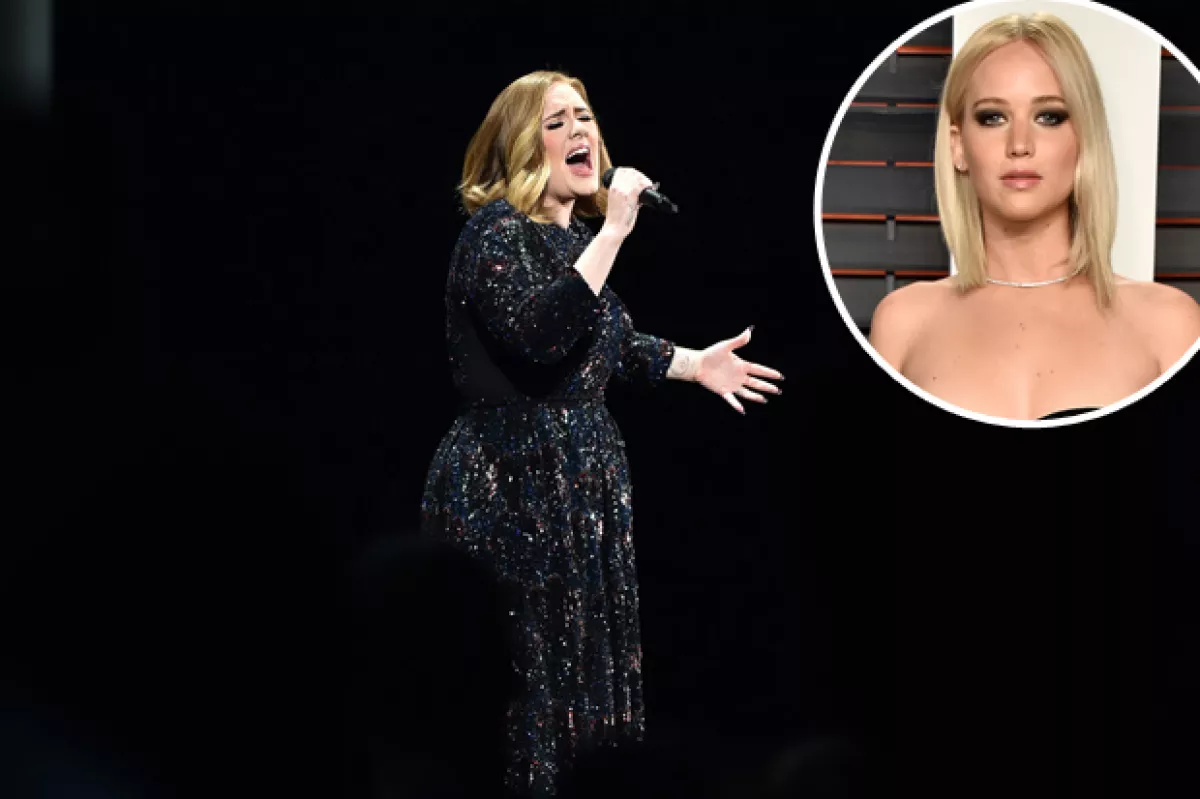 Fue durante un concierto de Adele donde Jennifer vomitara por todo el alcohol que bebió, e incluso rompiera un candelabro.