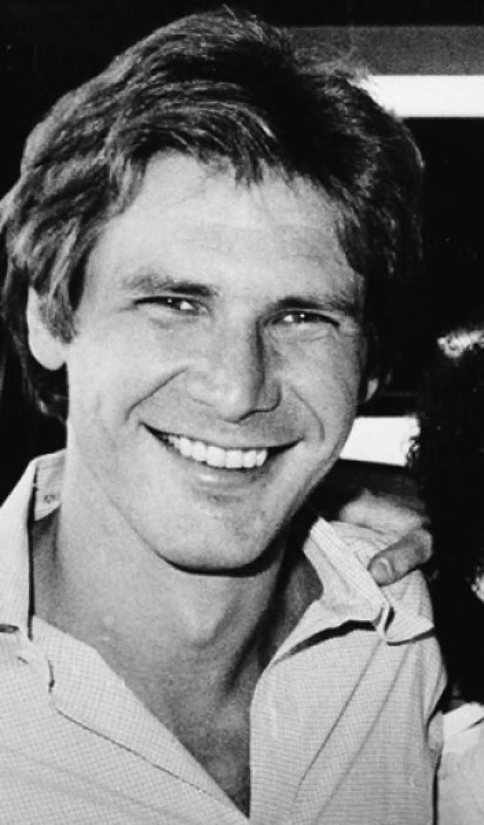 1978: 36 años. Ford se convirtió en una estrella al interpretar a Han Solo en la saga fílmica de George Lucas, Star Wars. El actor fascinó al director con su audición en 1975.