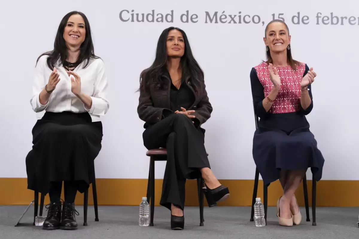 Salma Hayek respalda incentivos para el cine