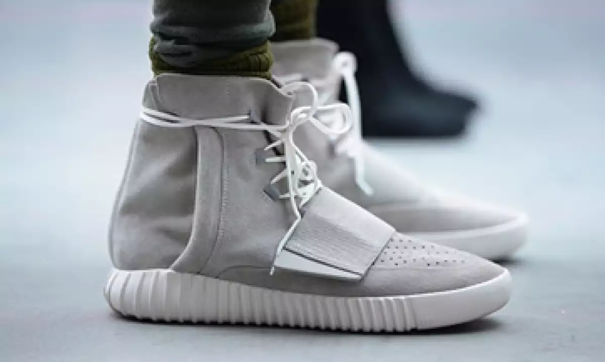 Kanye West presentó los tenis en la semana de la moda en Nueva York. (Foto: Getty Images)