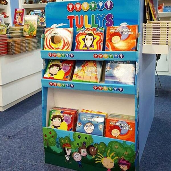 Los libros de Tullys TV tienen como protagonistas a seis divertidos personajes que enseñan valores a los niños.