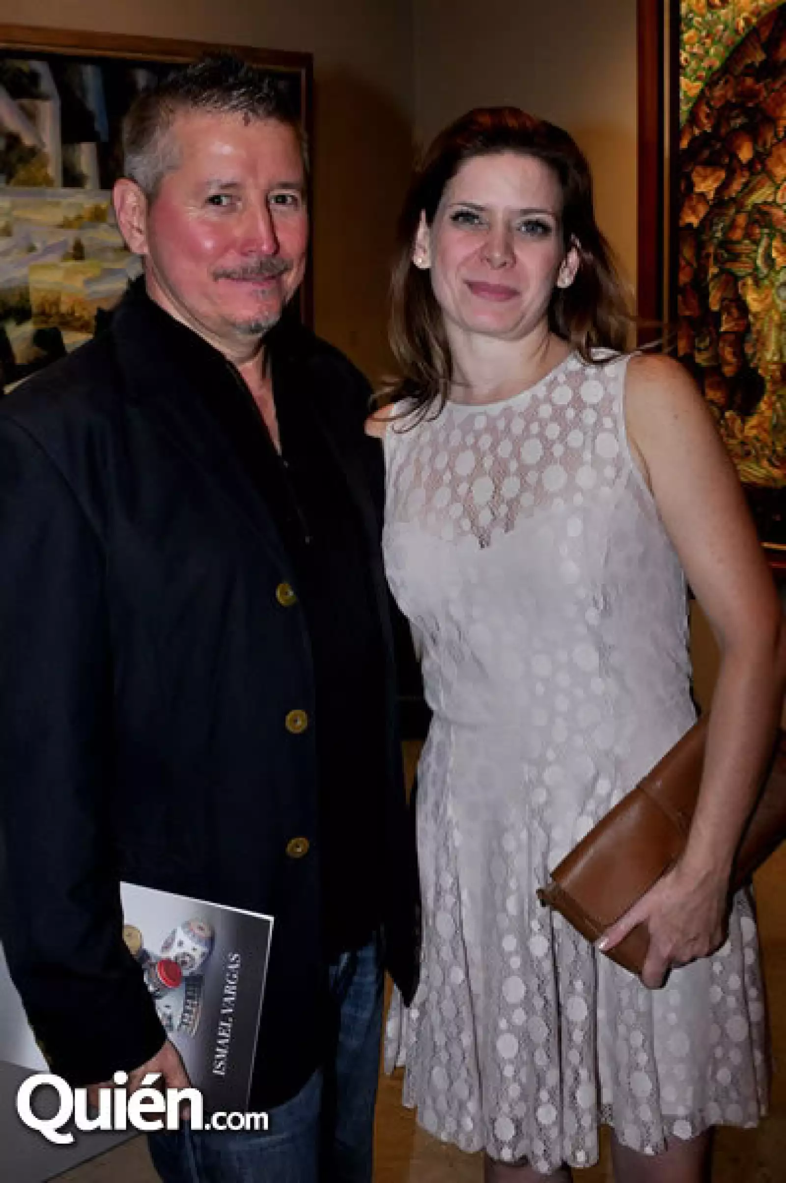 Alberto Vargas y Denise Dibildox